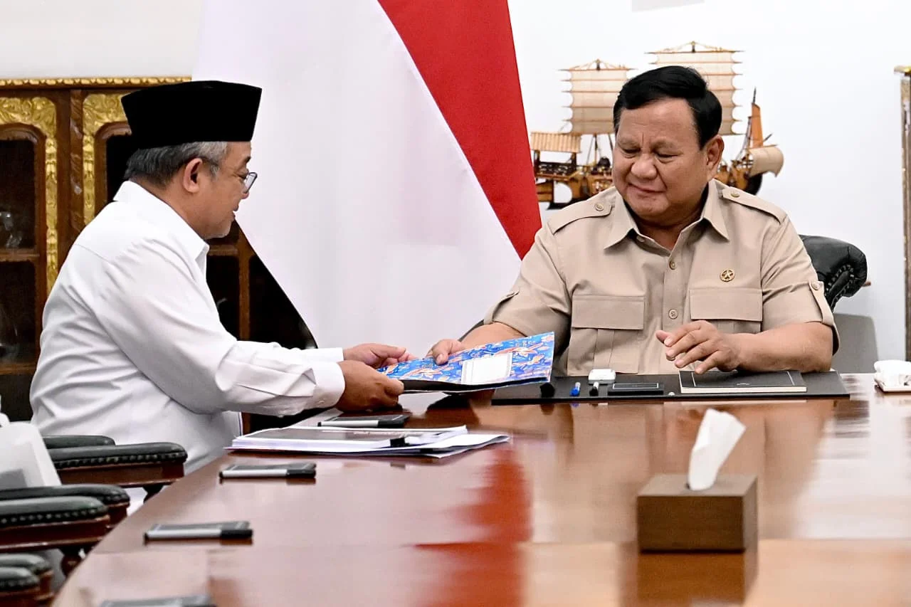 Presiden Prabowo Terima Menteri Abdul Mu'ti Bahas Kesejahteraan dan Kualitas Para Guru